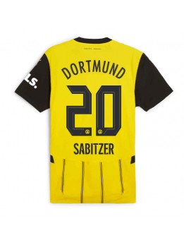 Borussia Dortmund Marcel Sabitzer #20 Heimtrikot 2024-25 Kurzarm